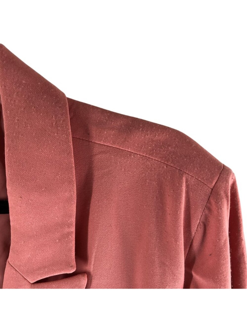 Steve Madden Womens Blazer Jacket Double Breasted Pink XL - Picture 3 of 7